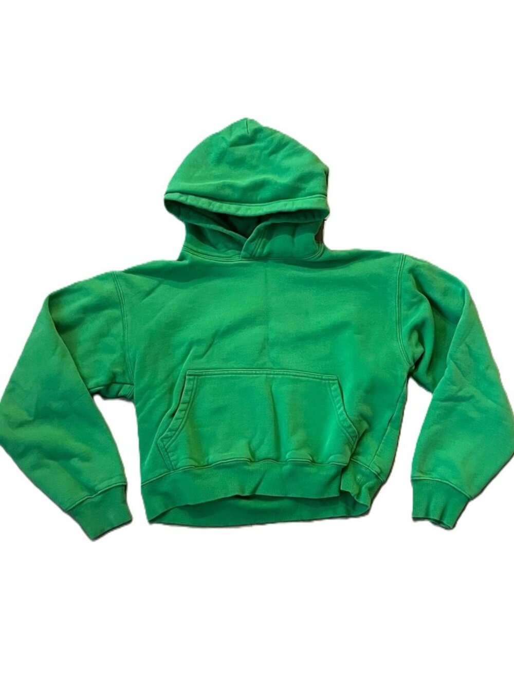 Aritzia TNA Cozy Fleece Boyfriend Sweatfleece Hoodie Green Size XXS